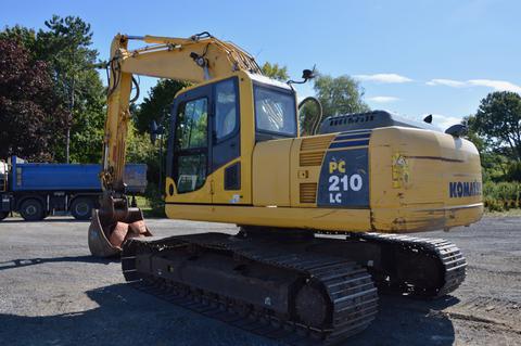 Pelle Komatsu PC210LC-8 d'occasion année 2011