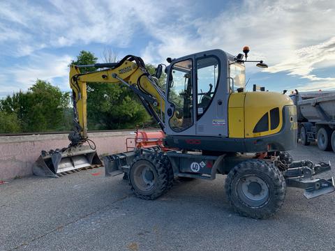 Pelle Caterpillar 307C d'occasion année 2008